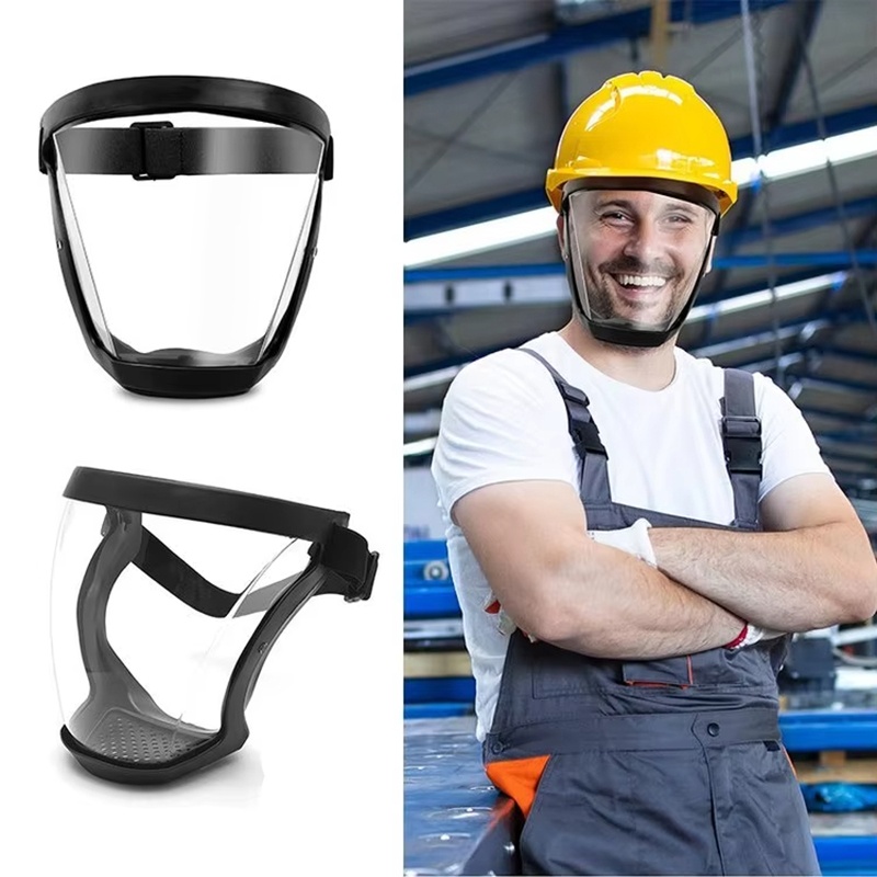 Transparent Full Faceshield Re - огляд і ціна Anti Pollution Mask