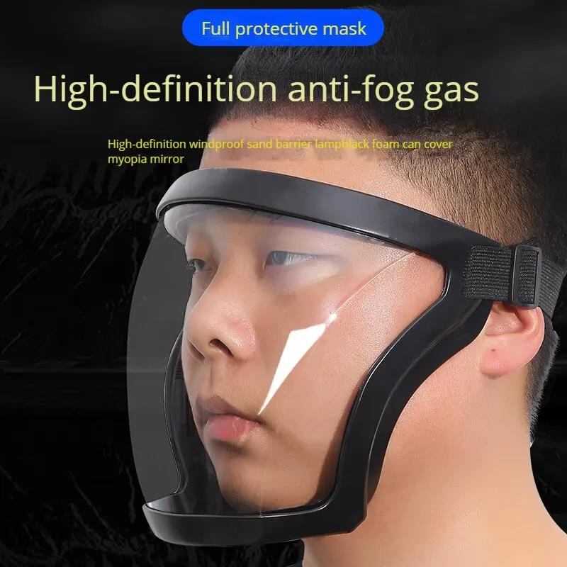 Transparent Full Faceshield Re - огляд і ціна Anti Pollution Mask